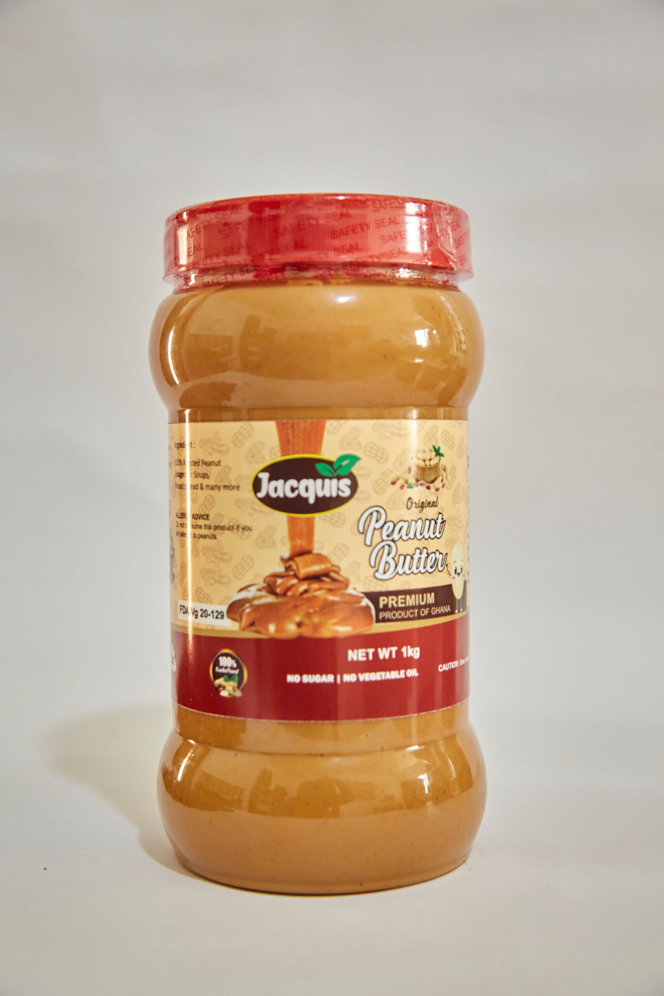 JACQUIS PEANUT BUTTER 1kg