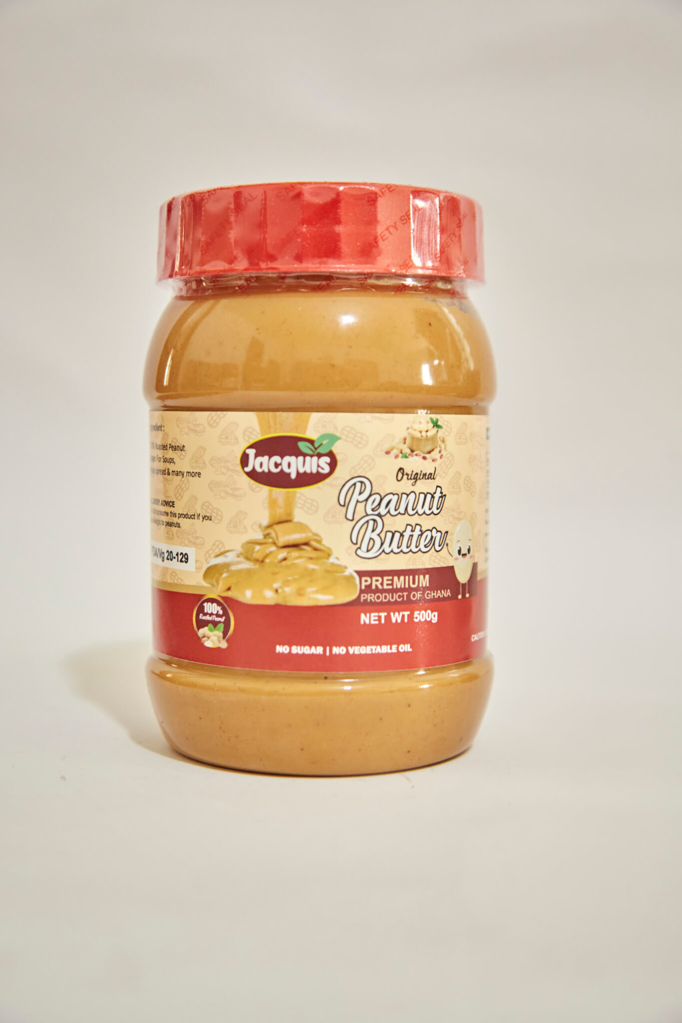 JACQUIS PEANUT BUTTER 500g