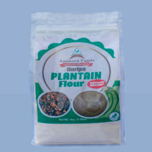Amineru Unripe Plantain Flour 1Kg Pack