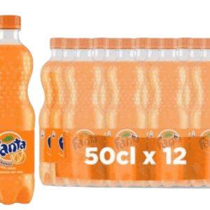Pack of Fanta Orange Pet Bottle 50cl