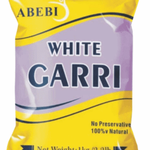 Abebi White Garri 10kg Carton (1kg x 10 Packs)