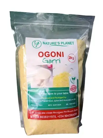 Nature's Planet Ogoni Garri 2kg