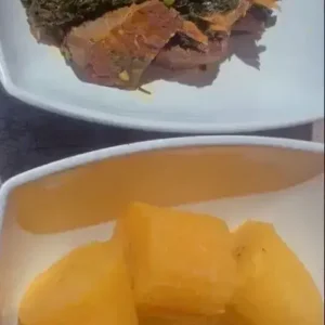 Vegetable Soup with Assorted Meat and Boiled Plantain 1L